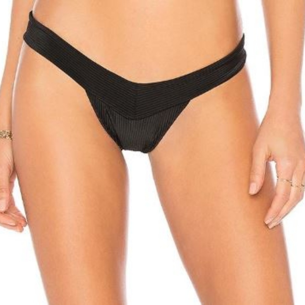 Indah Devan Bikini Bottom - Black